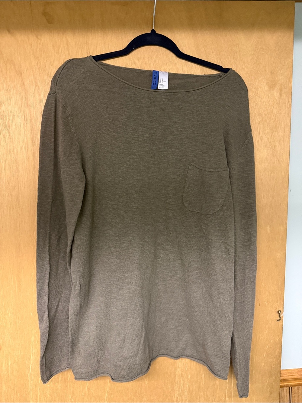 Divided Olive Green Crewneck Sweater